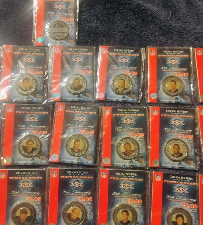Chicago Bears 20th Anniversary Medallion Collection - photo 3