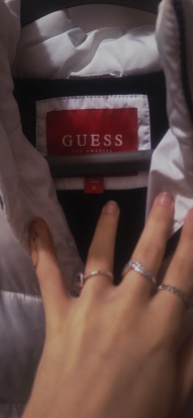 Guess White Puffer Jacket Size S WOMEN - photo 3