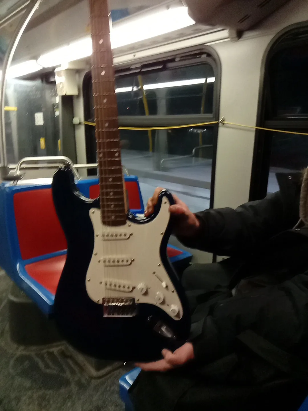 Stratocaster- Blue and White