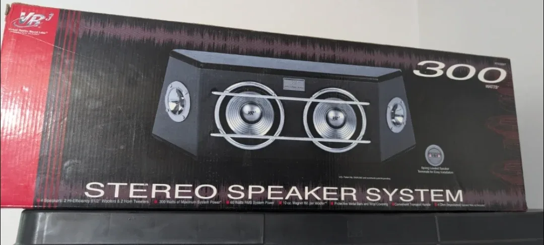 VR3 Vatios 300 Car Stereo Speaker System image indicator(1)