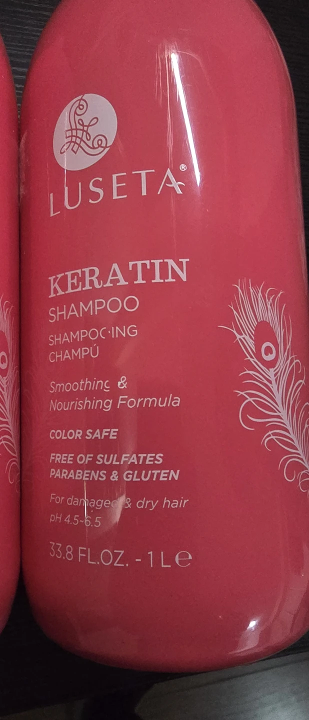 LUSETA Keratin Shampoo and Conditioner Set - photo 3