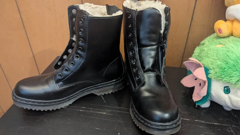 Streetwear Society Black Winter Boots