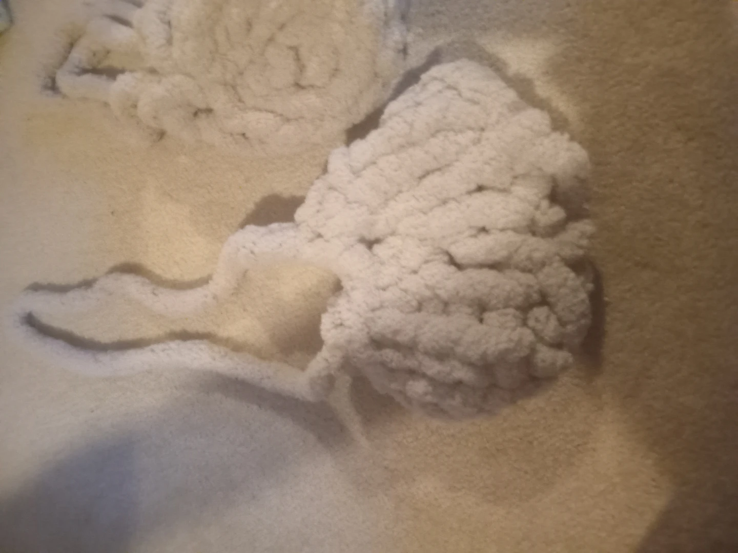Handmade Knitted Bag - Beige - photo 5
