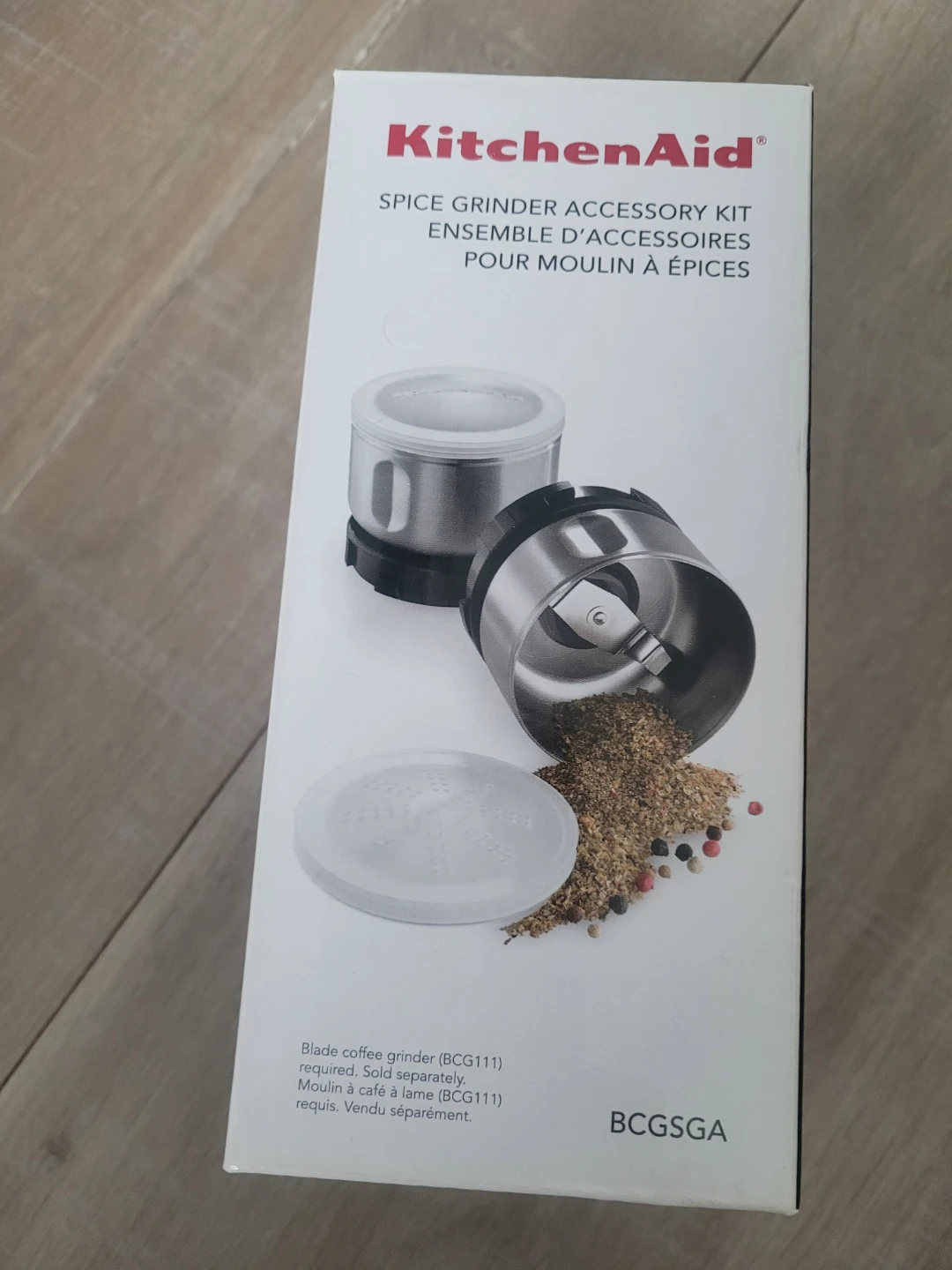 KitchenAid Spice Grinder Accessory Kit - New