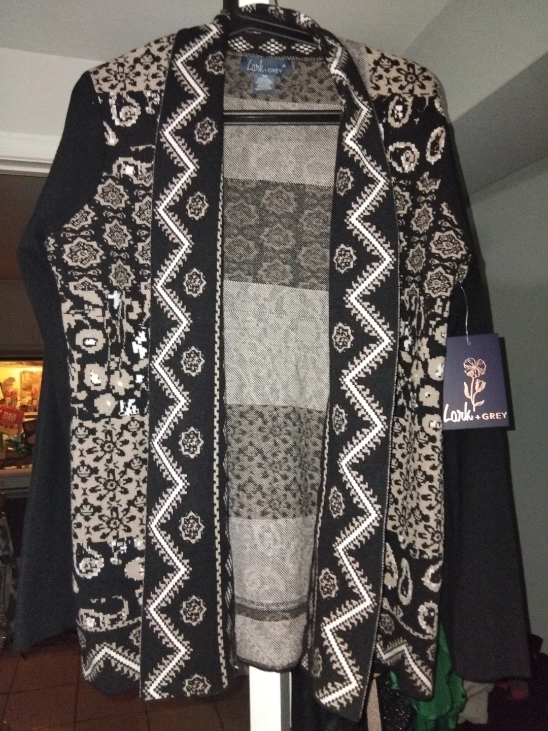 Lark + Grey Cardigan