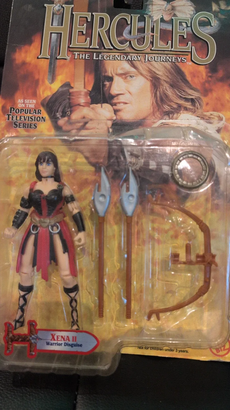 Hercules & Xena II Warrior Disguise Action Figure - New