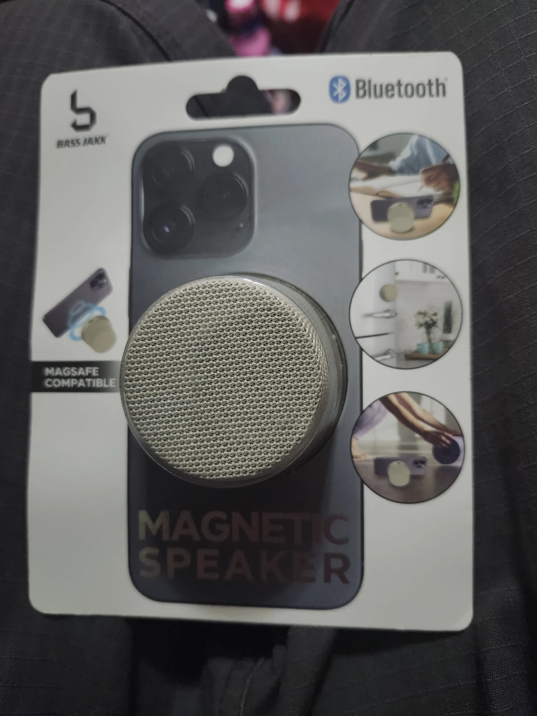 New Bass Jaxx Magnetic Speaker - MagSafe Compatible