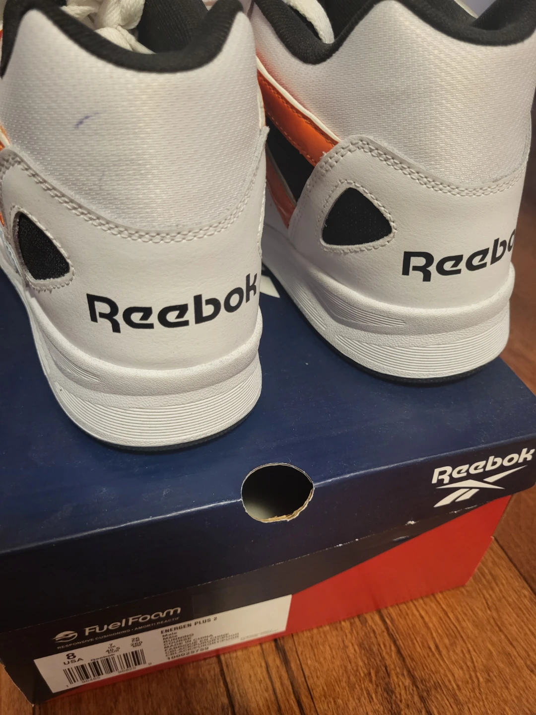 Reebok Energen Plus 2 Basketball Shoes, Size 9