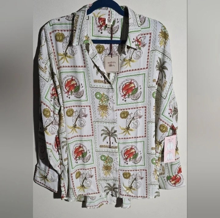 Patterned Blouse - New with Tags!