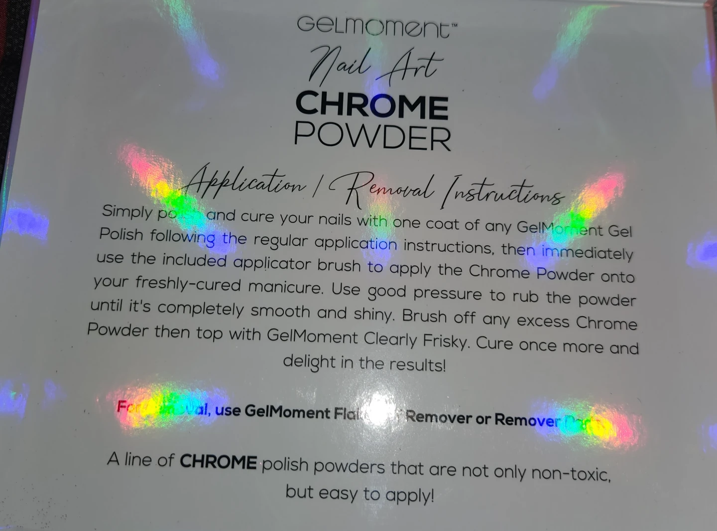 GelMoment Nail Art Chrome Powder Set - photo 2