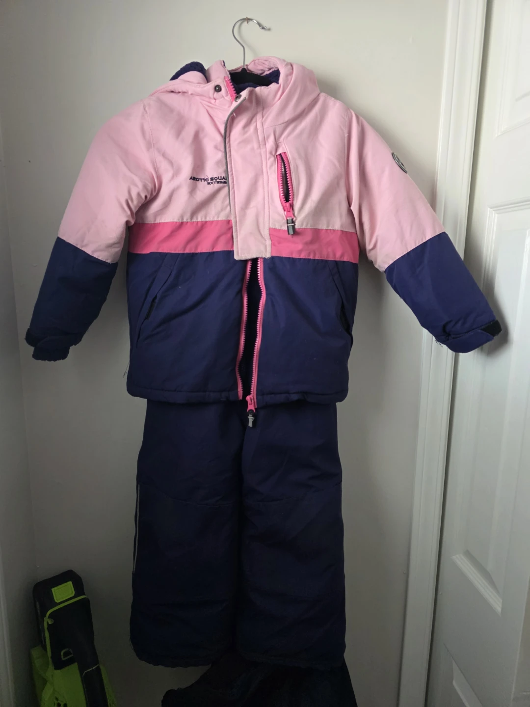 Arctic Squad Snowsuit - Pink/Blue, Size 5