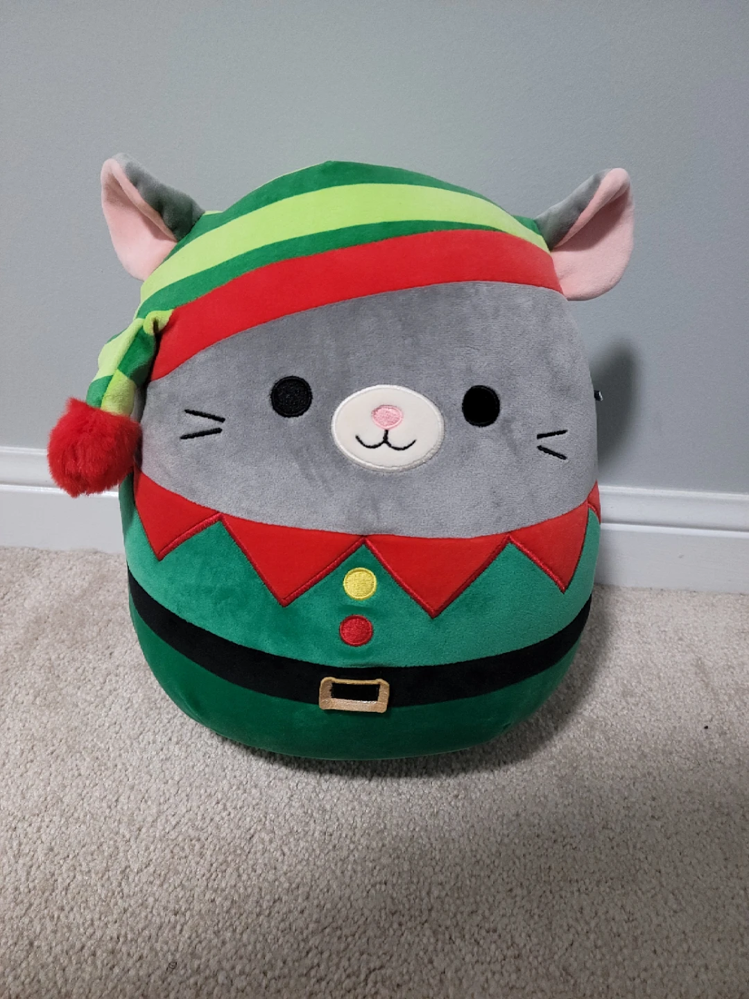 Squishmallow Elf Mouse Plush