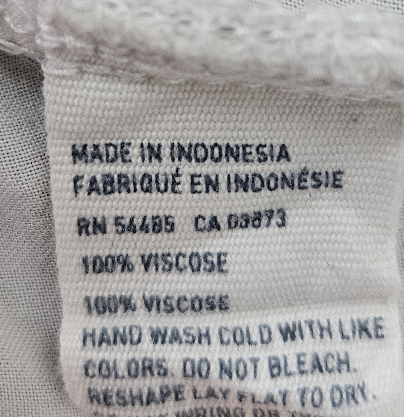 American Eagle White Viscose Button Down - Size S - photo 3