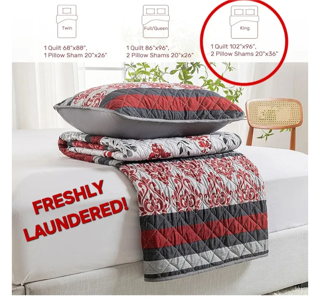 King Quilt Bedding Set image indicator(2)