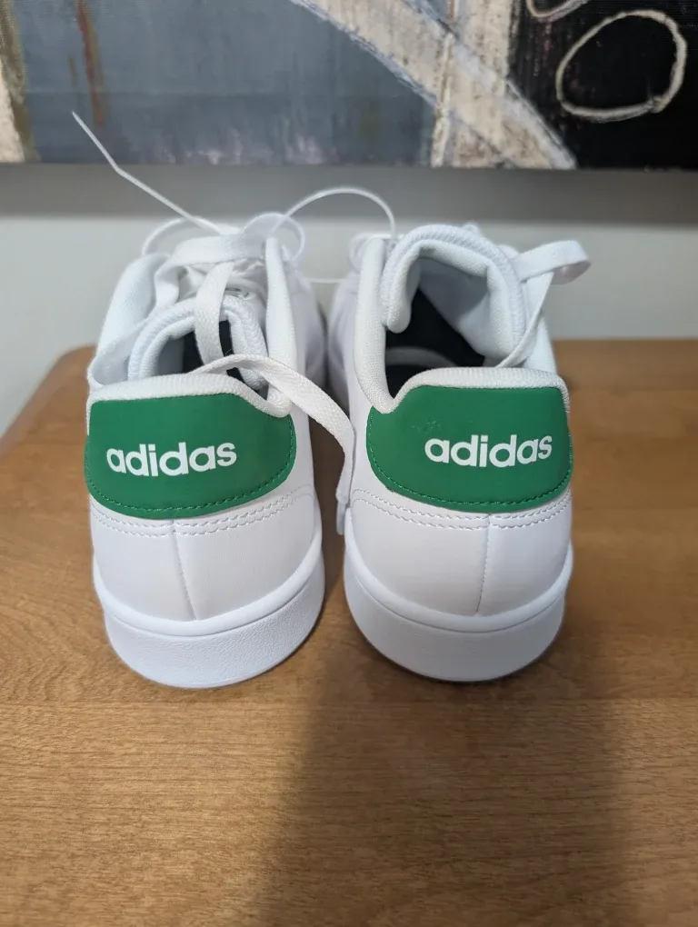 Adidas Advantage White/Green Sneakers image indicator(2)