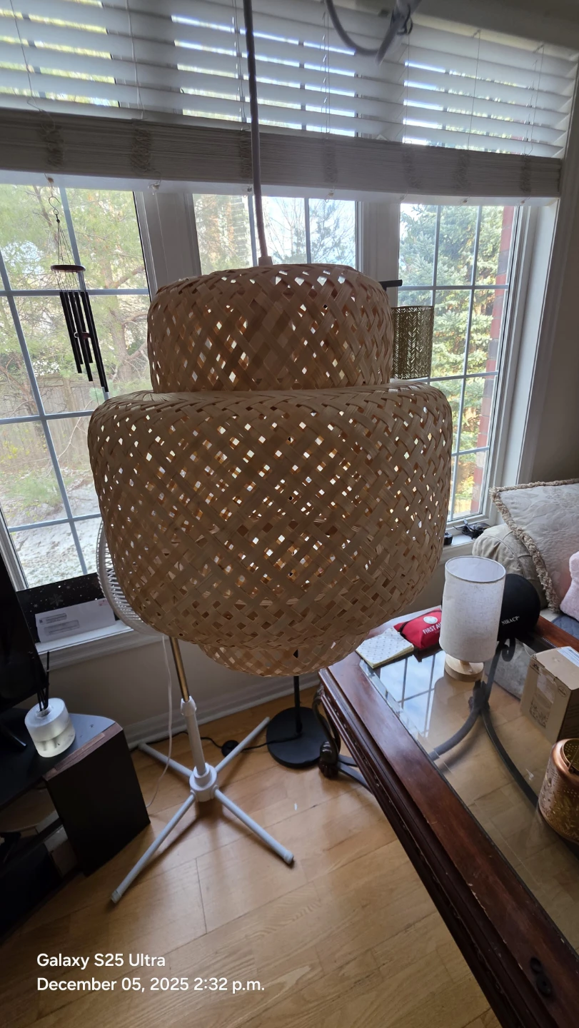 WELGUD Rattan Pendant Light - photo 5