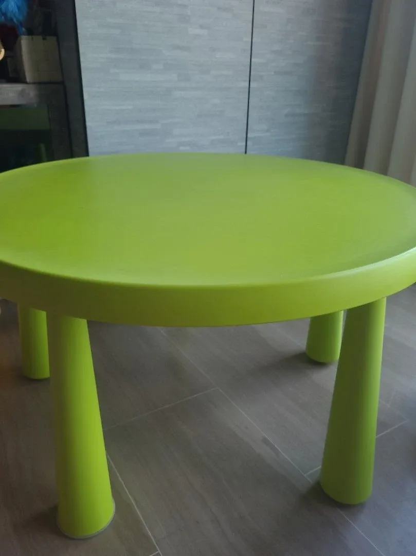 IKEA Mammut Children's Table - Light Green