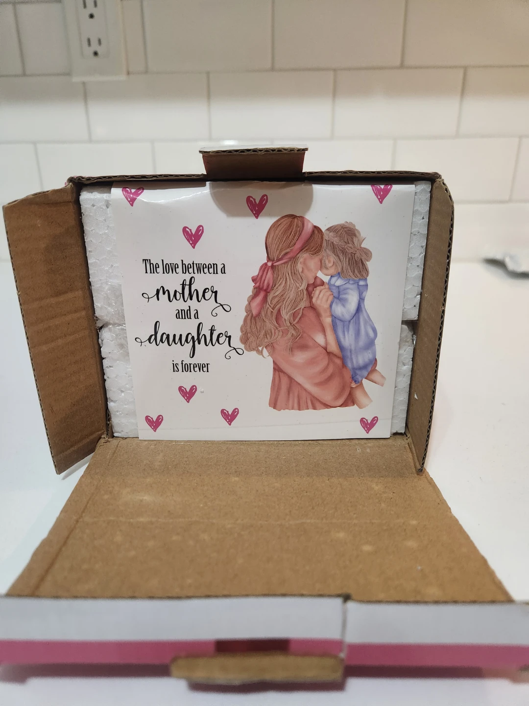 Mother & Daughter Figurine/tea light holder *giftable * - photo 3