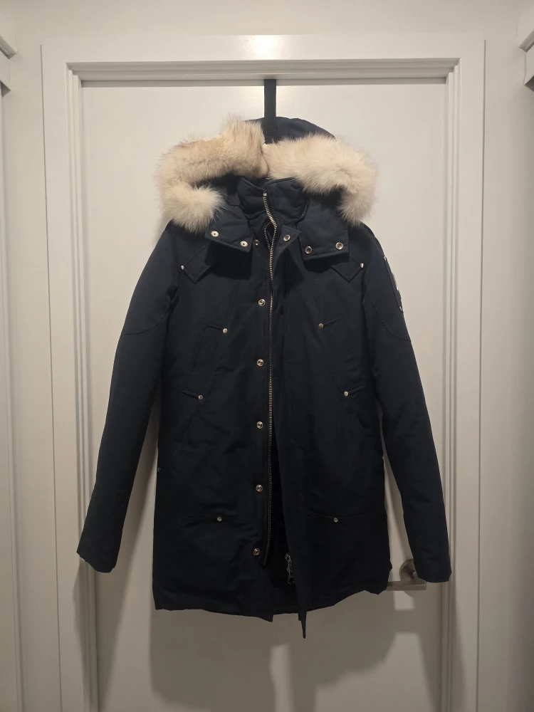 Moose Knuckles Parka, Navy Blue(men's)