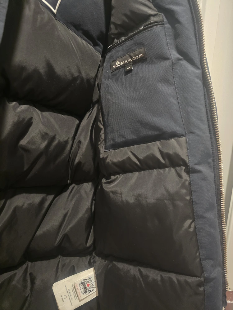 Moose Knuckles Parka, Navy Blue(men's) - photo 3