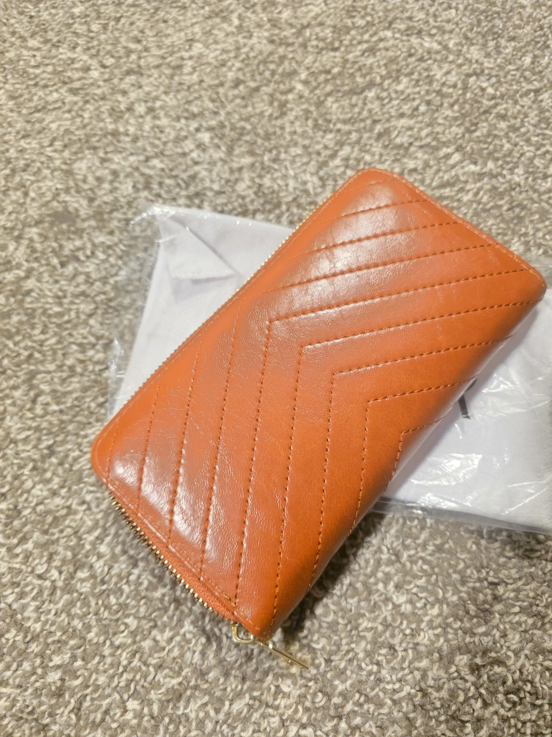 Fashion ysl brown wallet - photo 2