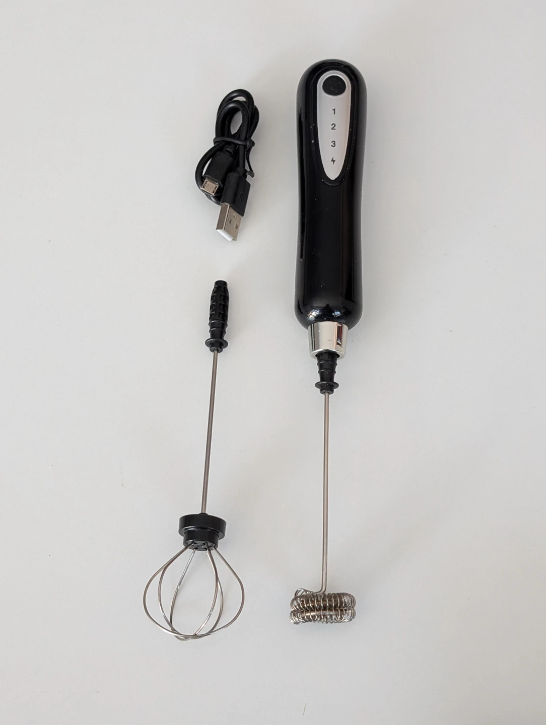 Electric Milk Frother with USB Charger