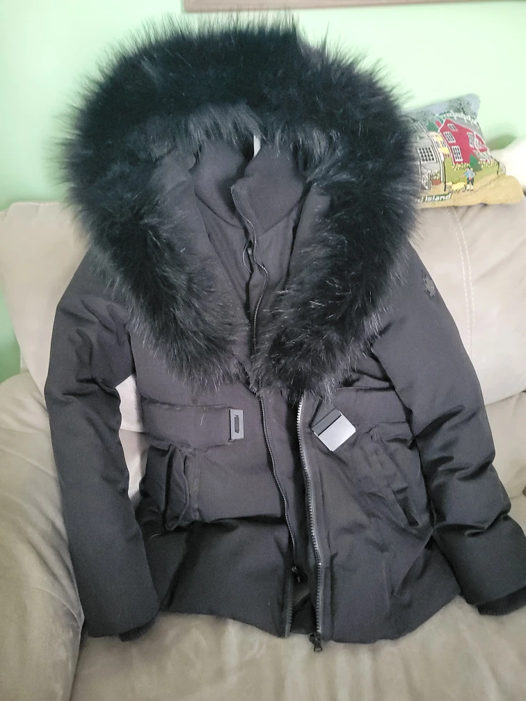 Toboggan Canada Black Winter Jacket - Size L