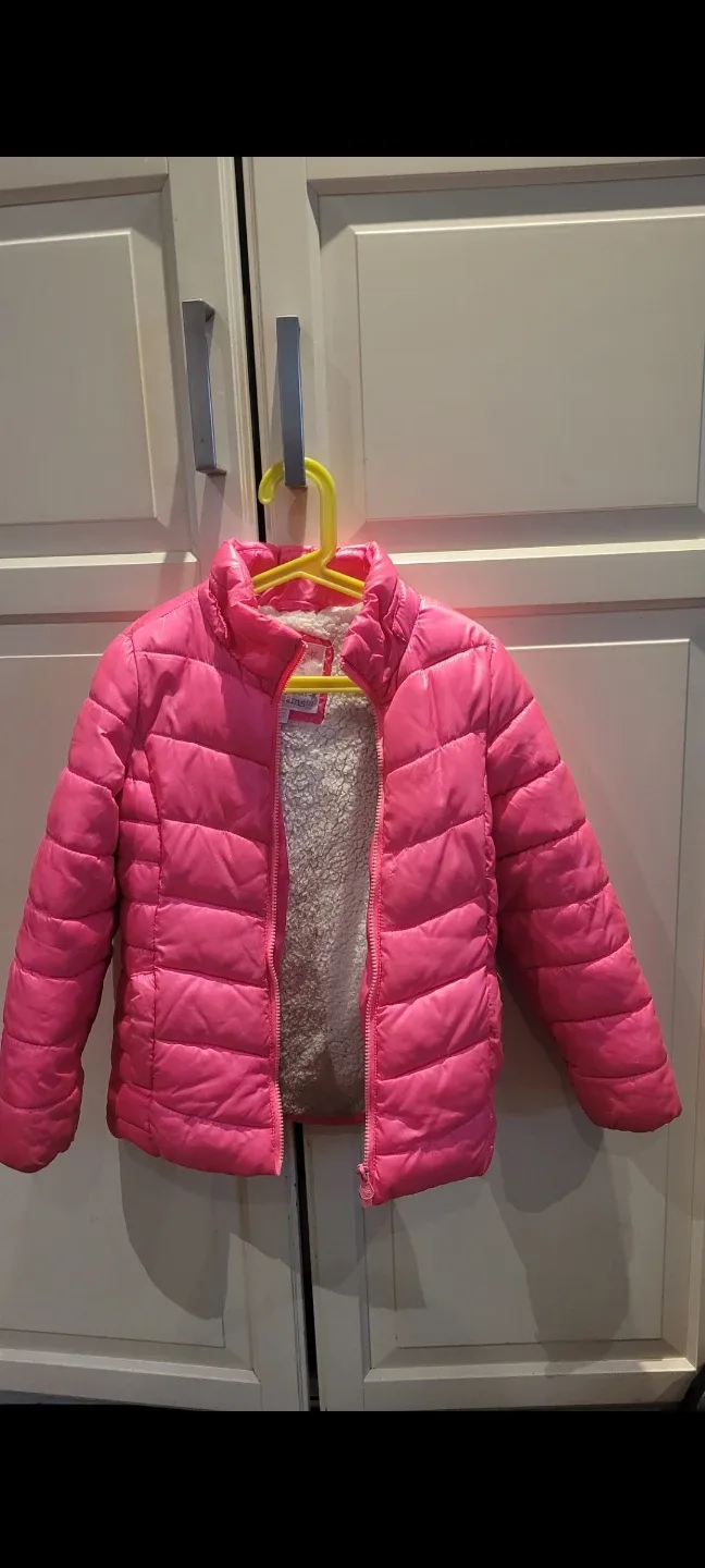 Hot Pink Puffer Jacket
