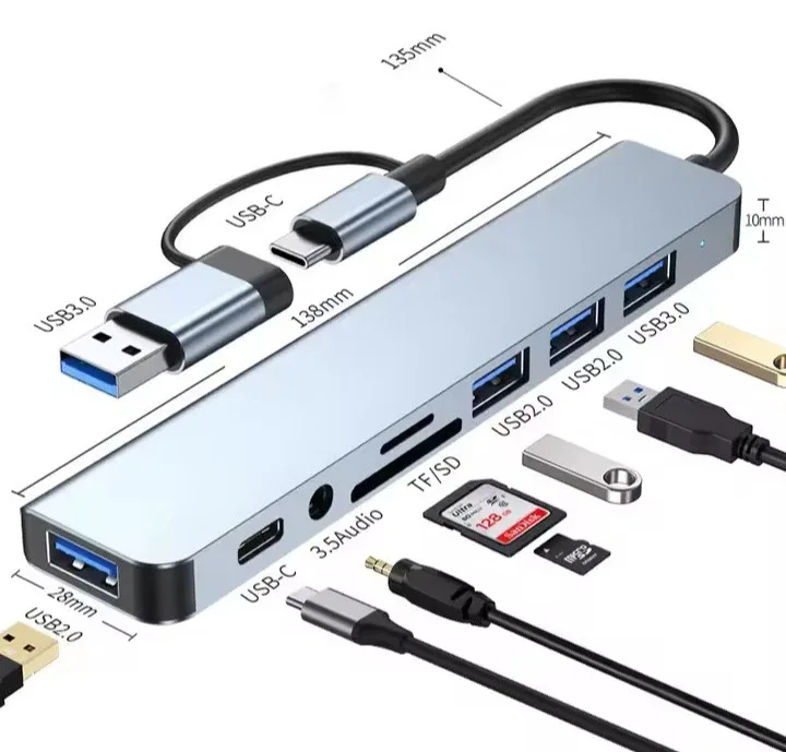 USB-C Hub Multiport Adapter