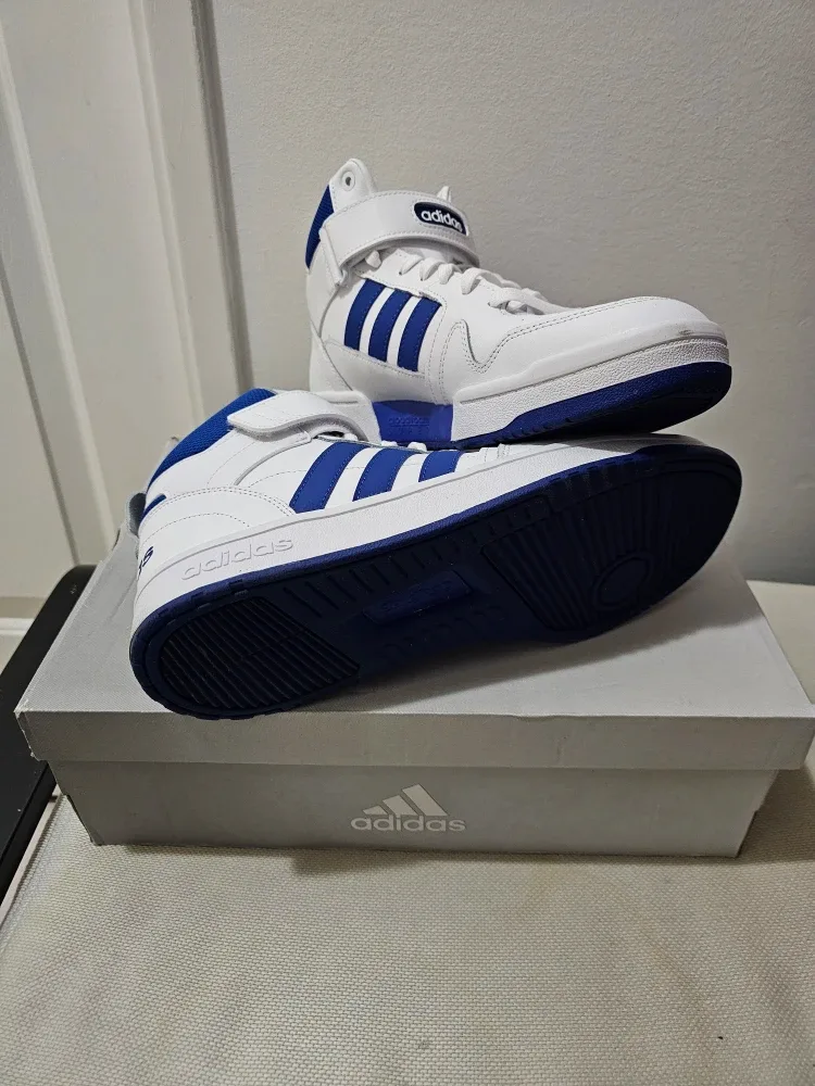 Adidas Postmove Mid White/Blue Shoes Brand New image indicator(2)