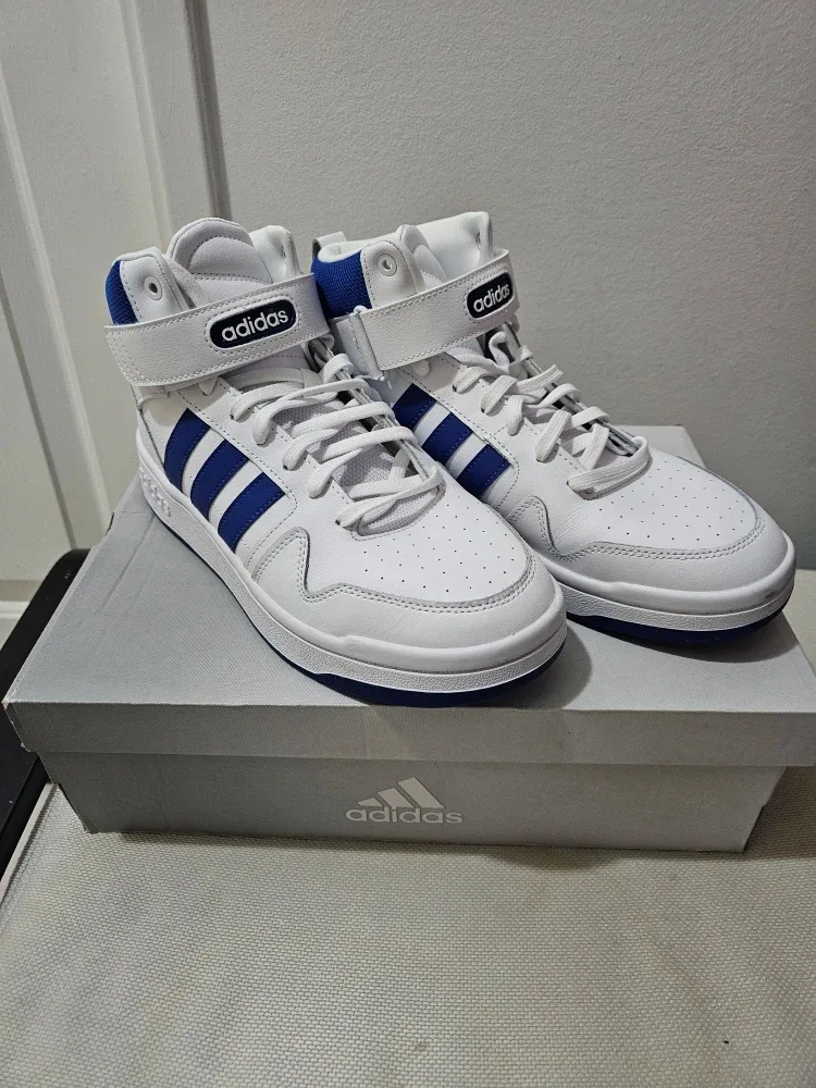 Adidas Postmove Mid White/Blue Shoes Brand New image indicator(3)