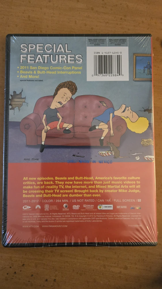 Beavis and Butt-Head - Volume 4 DVD - photo 2