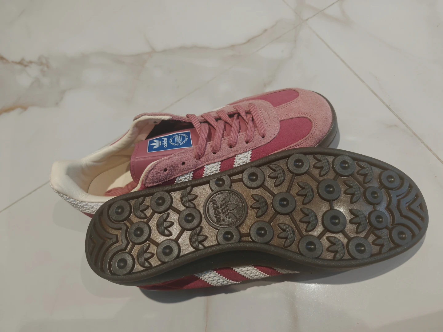 BNWT Adidas Gazelle Sneaker Shoe  'Almost Pink Gum'  Men US 10 - photo 5