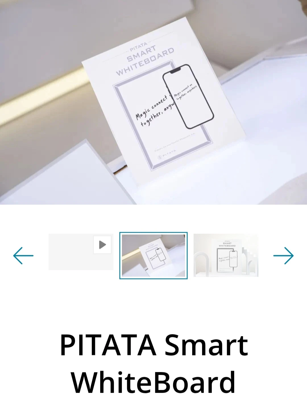 PITATA Smart Whiteboard & Palm Peeker Set