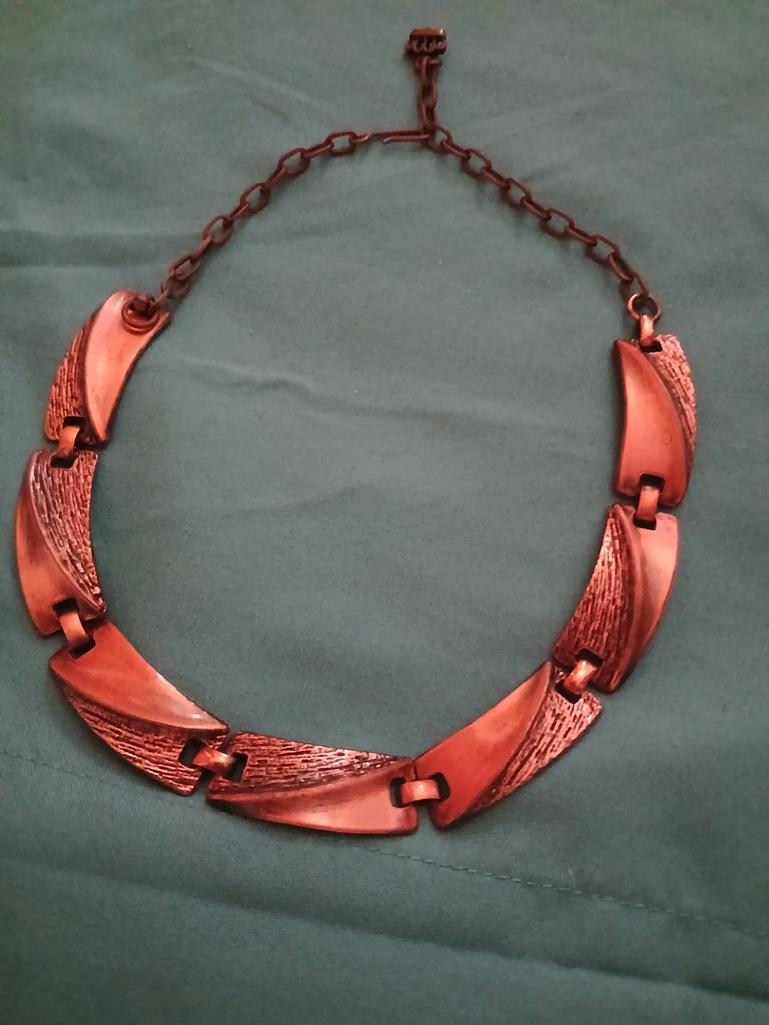 Vintage Copper-Tone Necklace