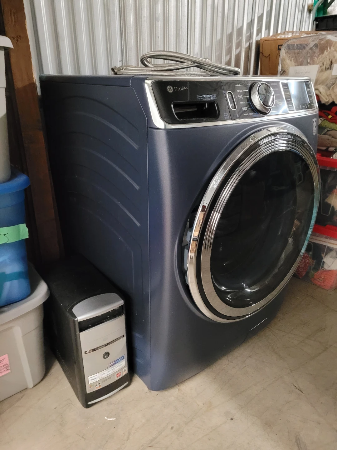 GE Profile Washing Machine - Navy - photo 3