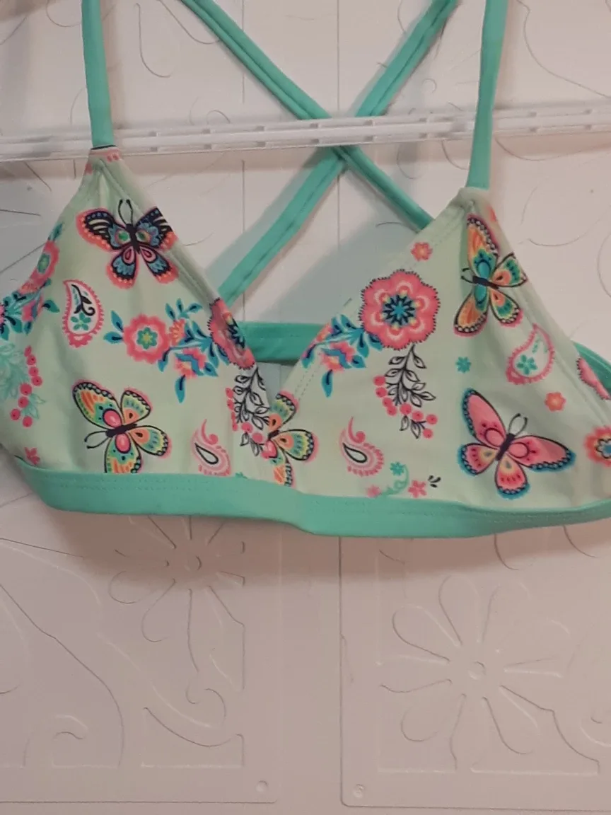 3 pc. George Girls' Swimsuit Set - Size L (10-12) image indicator(3)