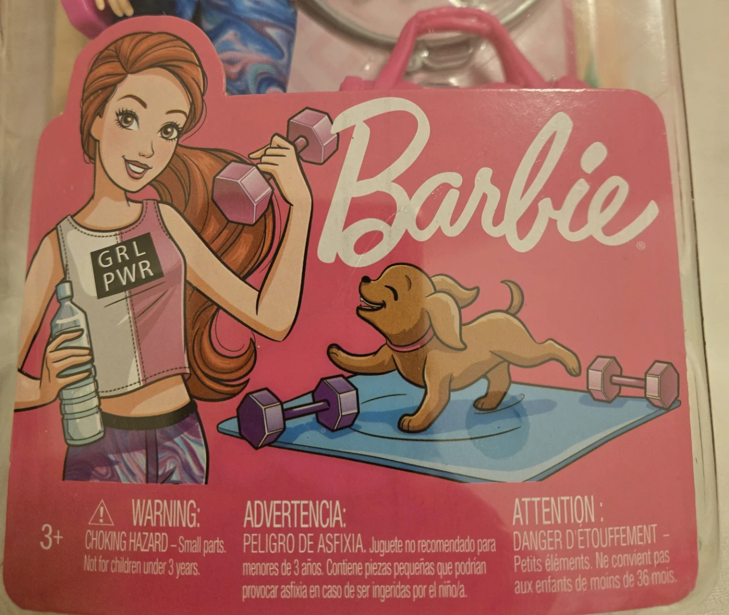 Barbie Fitness Doll 30cm/12" tall for age +3 - New - photo 3