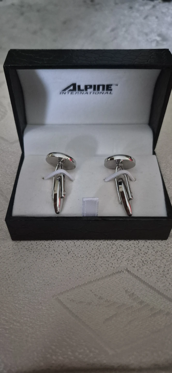 Alpine International Cufflinks with Box