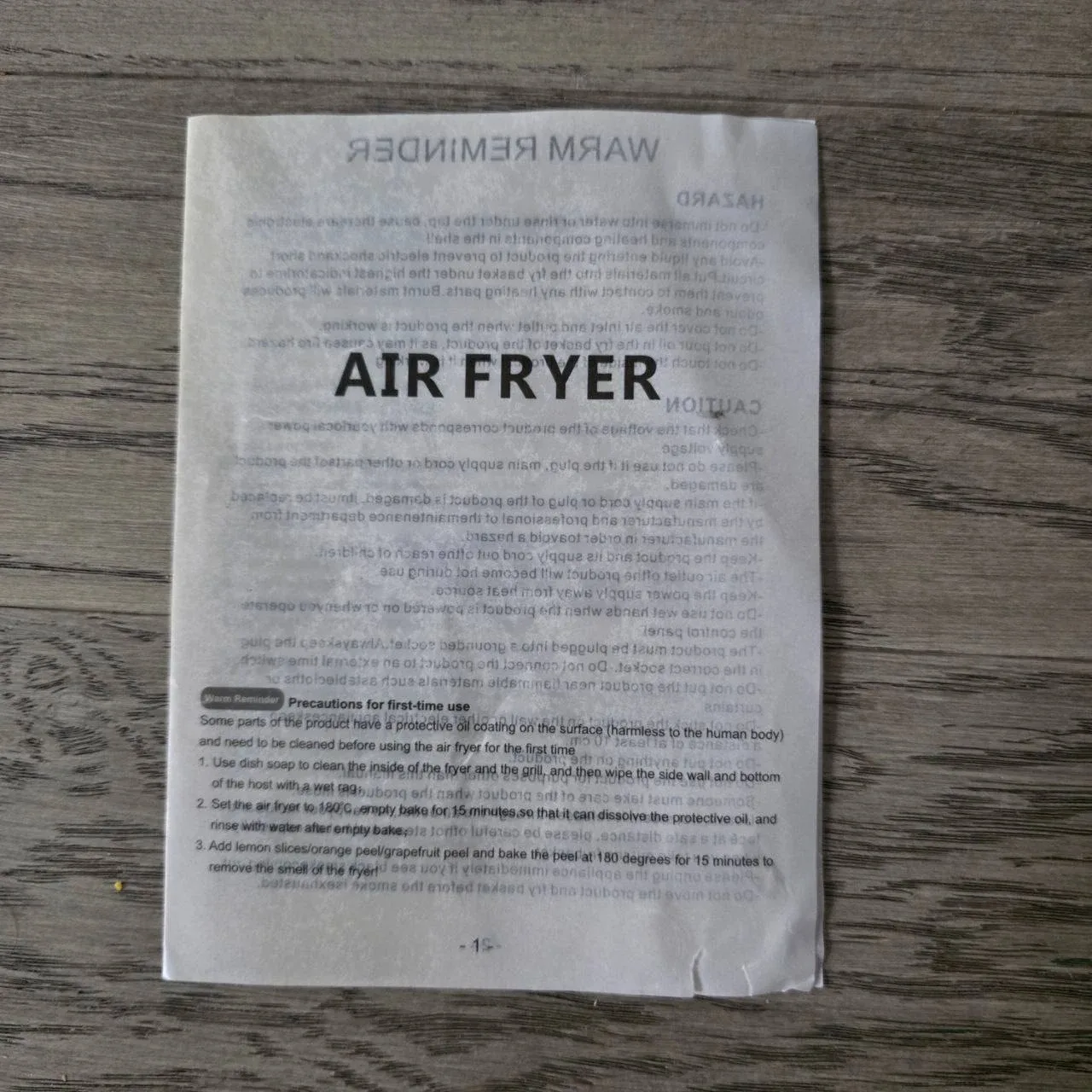 Zootealy Smart Air Fryer 6L image indicator(5)