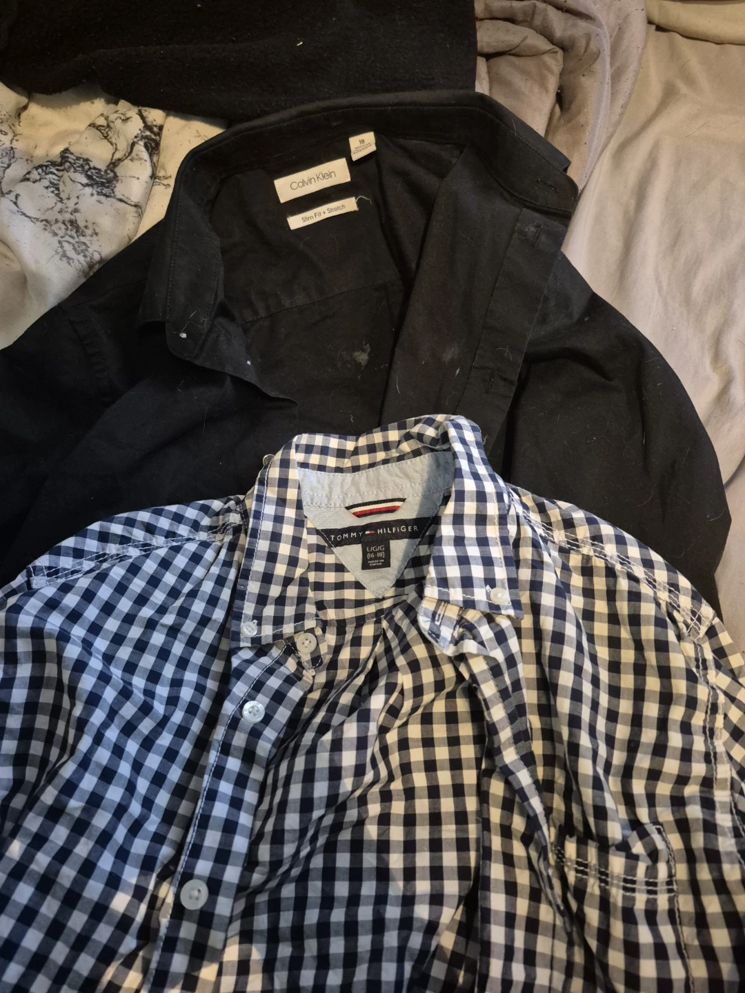 Mixed Clothing Lot: Under Armour, Tommy Hilfiger, Calvin Klein