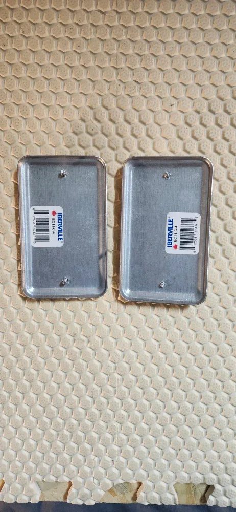 2 Iberville BG-14-CA Electrical Box Covers - New image indicator(2)