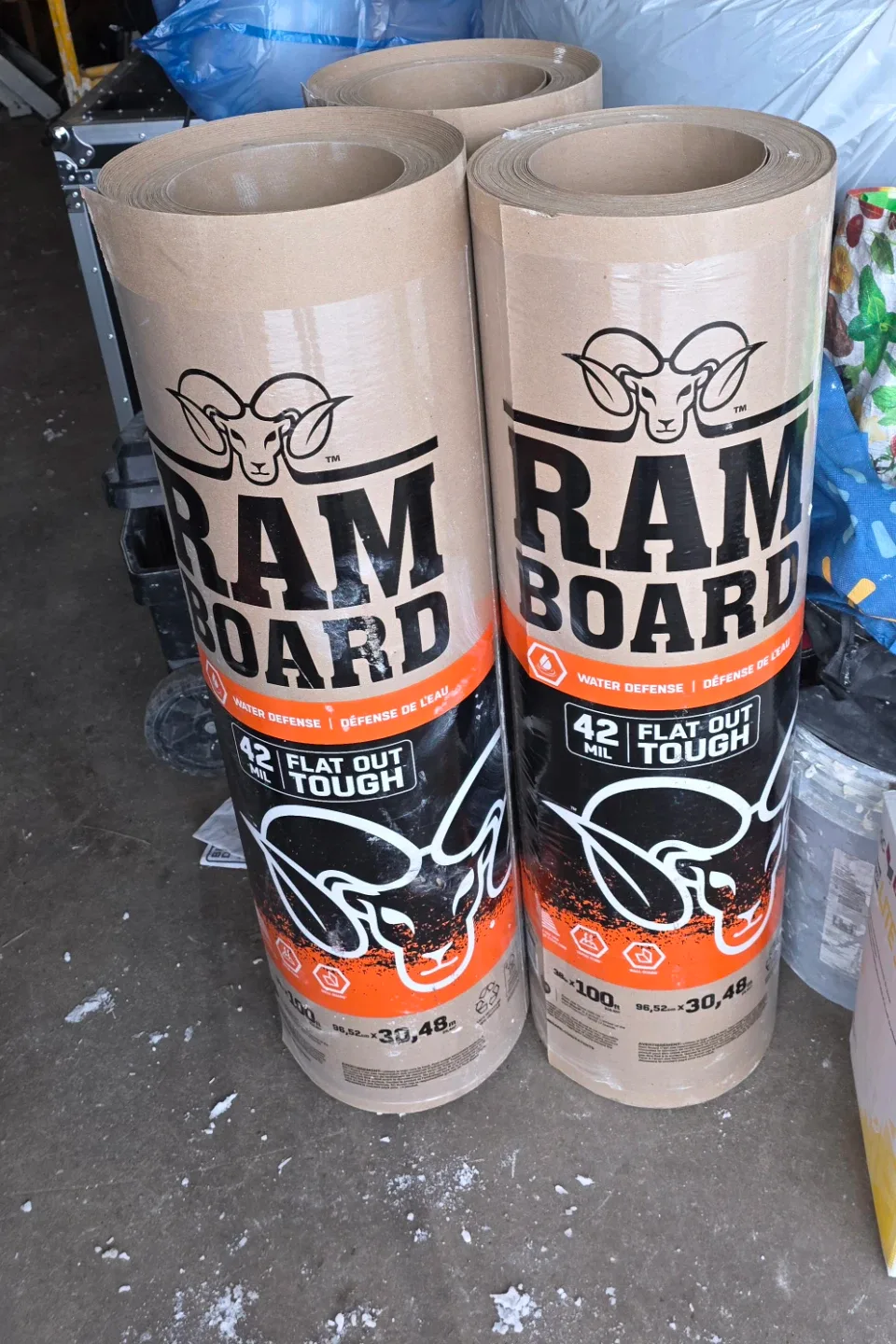 Ram Board 42 mil Flat Out Tough - Water Defense