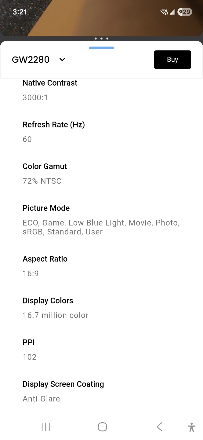 BenQ Monitor - photo 3