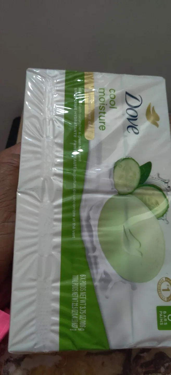 New Dove Cool Moisture Beauty Bar - 6 Packx 2 image indicator(3)