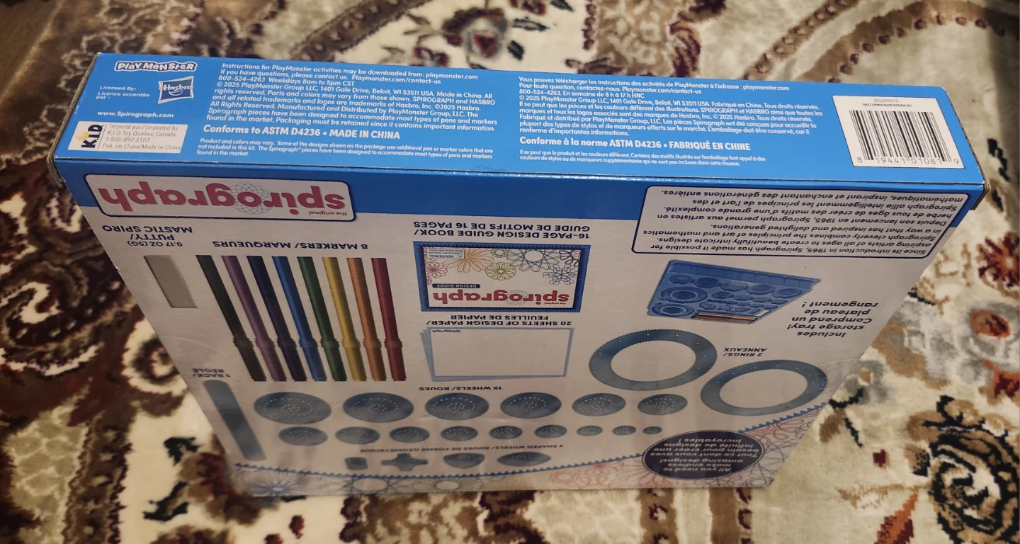 Spirograph 30+ Piece Drawing Set - New - photo 3