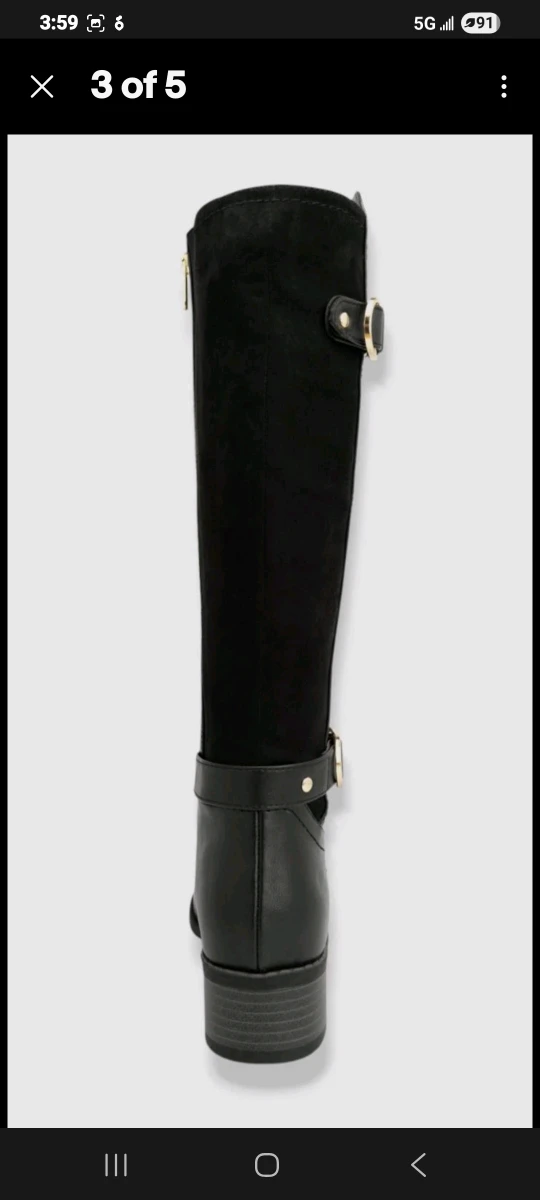 Karen Scott Women's Black Leandraa Wide Calf Riding Boots - photo 3