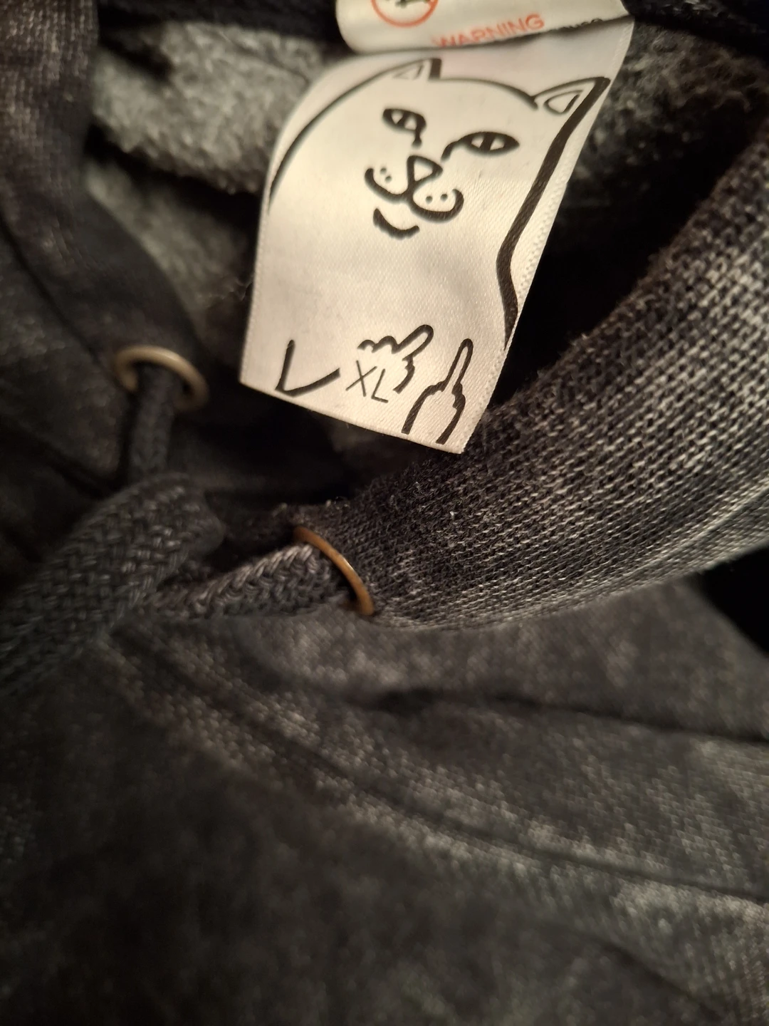 Ripndip Hoodie - Black, Size XL - photo 3