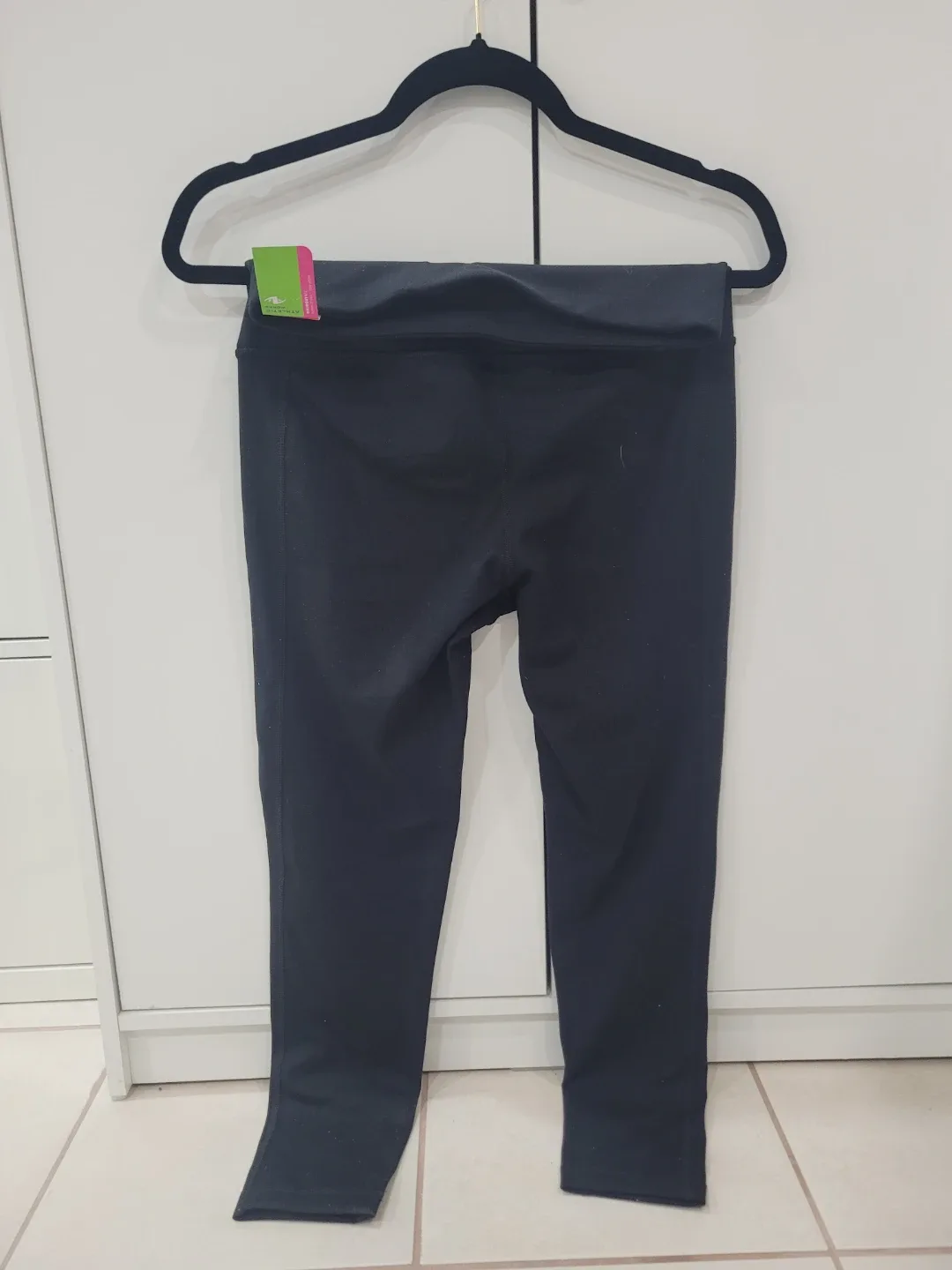 New Athletic Works Black Leggings Size M image indicator(2)