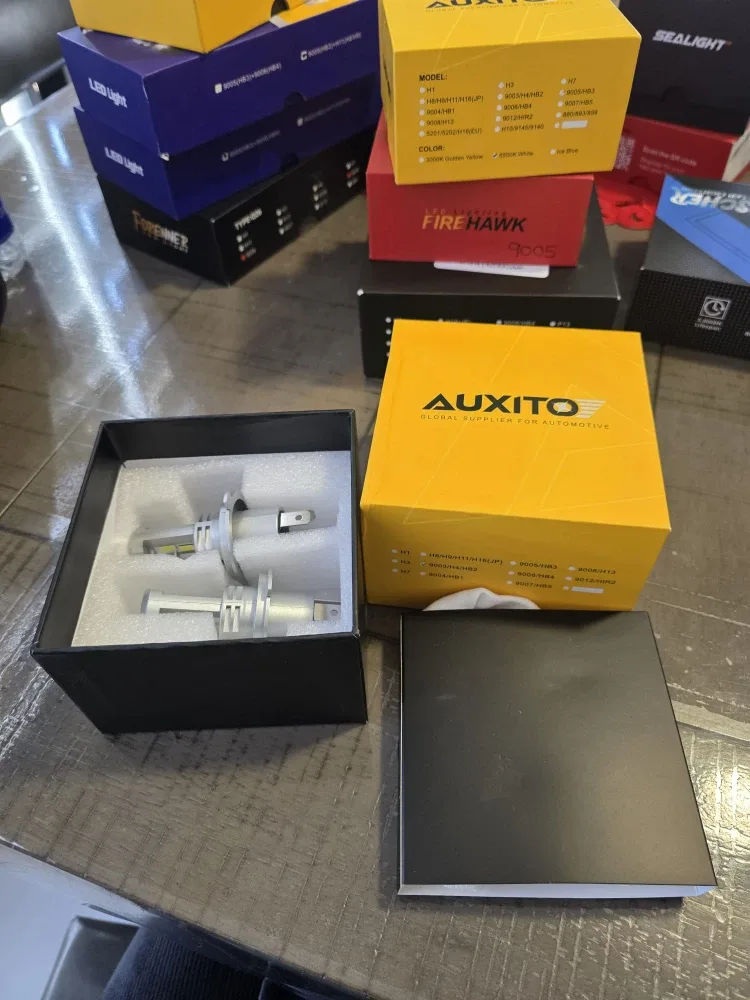 AUXITO H4/9003 LED Headlight Bulbs image indicator(5)
